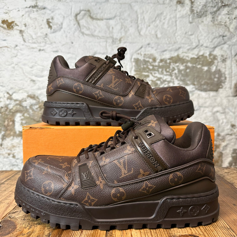 Louis Vuitton Brown Monogram Maxi Trainer Sz 11 (9.5LV)