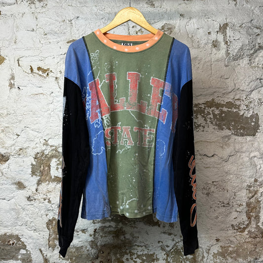 Vale Needles Multicolor L/s Sz XL