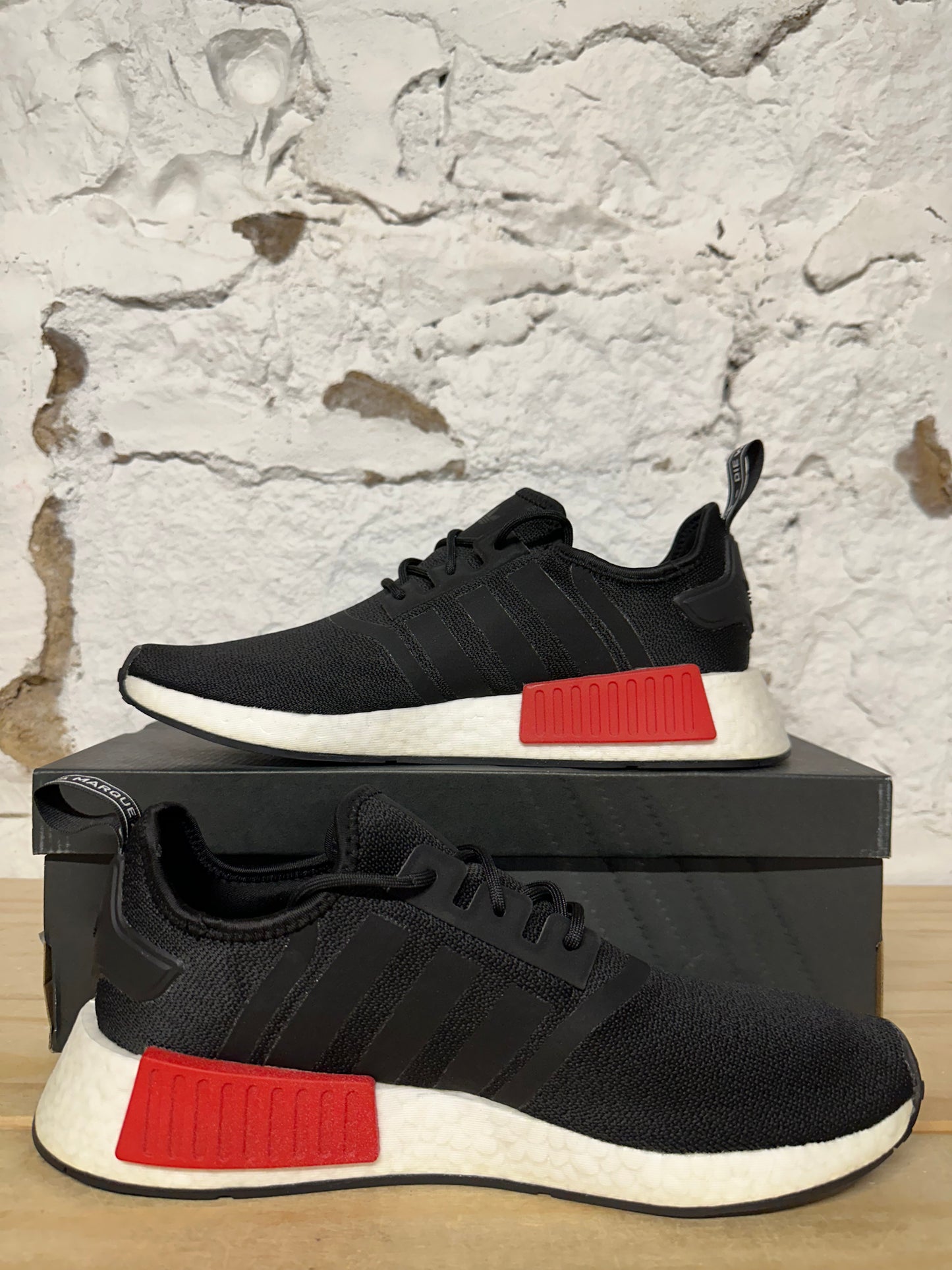 Adidas NMD R1 Core Black Sz 10 DS