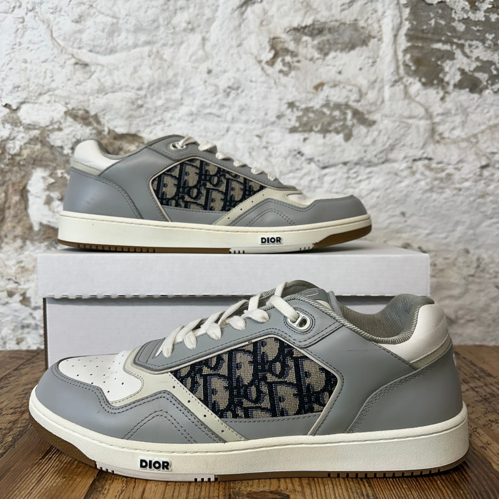 Dior B27 Oblique Grey White Sneaker Sz 12.5 (45.5)