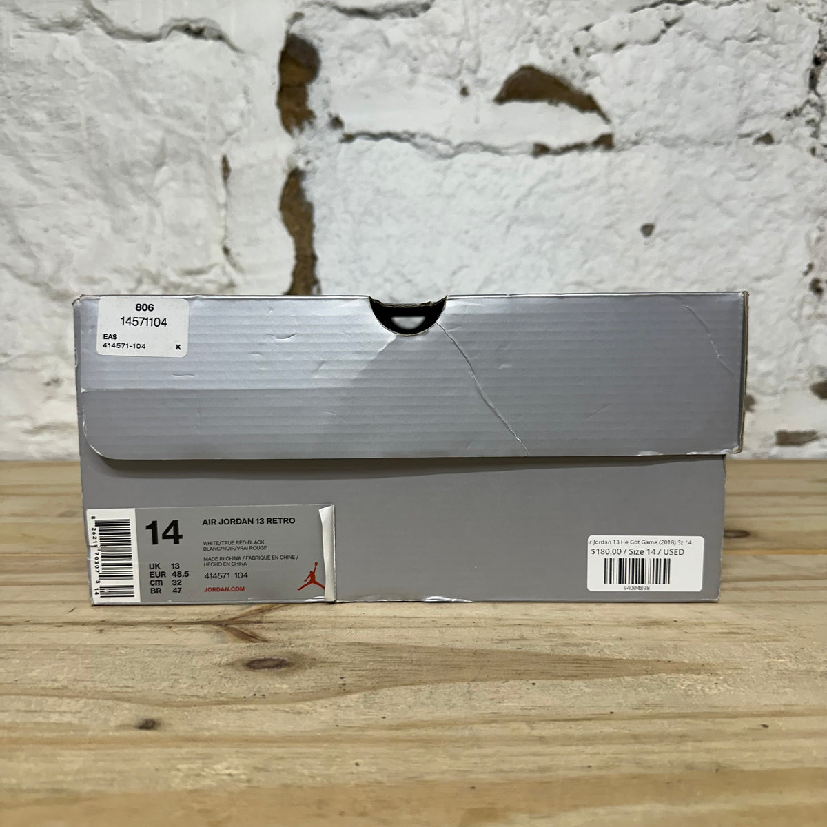 Air Jordan 13 He Got Game (2018) Sz 14