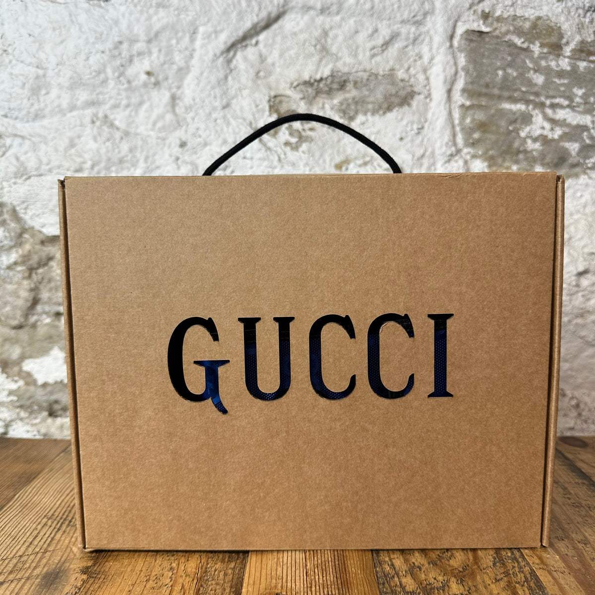 Gucci Off The Grid Blue Mini Crossbody Bag W/ Box