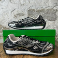 Bottega Veneta Black SIlver Orbit Sneaker Sz 12 (45)