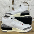 Air Jordan 3 White Cement Reimagined Sz 10 DS