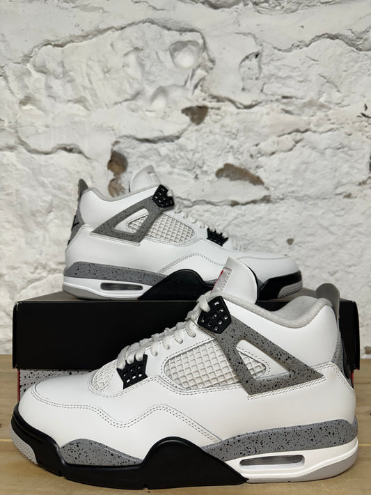 Air Jordan 4 White Cement Sz 11