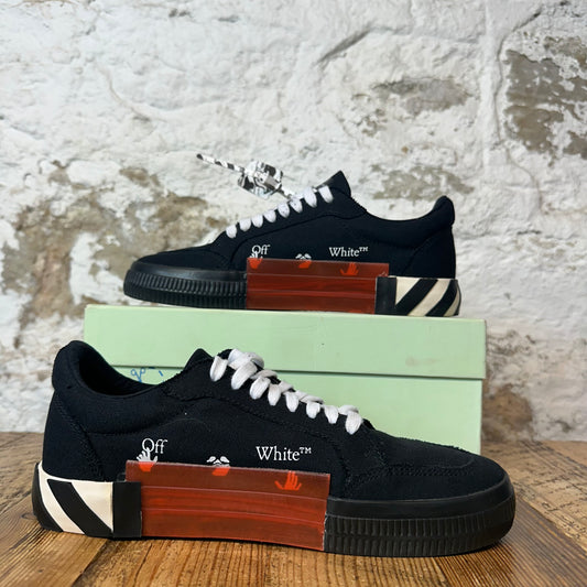 Off White Purple Arrow Black White Vulc Sneaker Sz 8 (41)