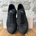 Prada Prax Triple Black Canvas Sneaker Sz 6