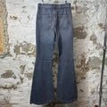 RIck Owens Bolans Bootcut Grey Denim Jeans Sz 29