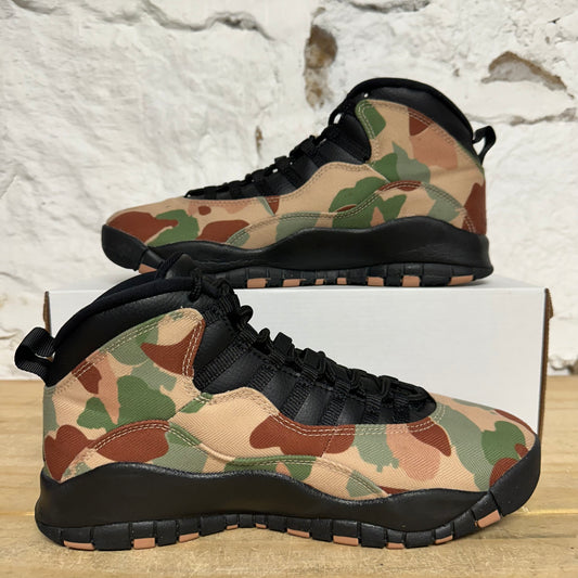 Air Jordan 10 Duck Camo Sz 9.5
