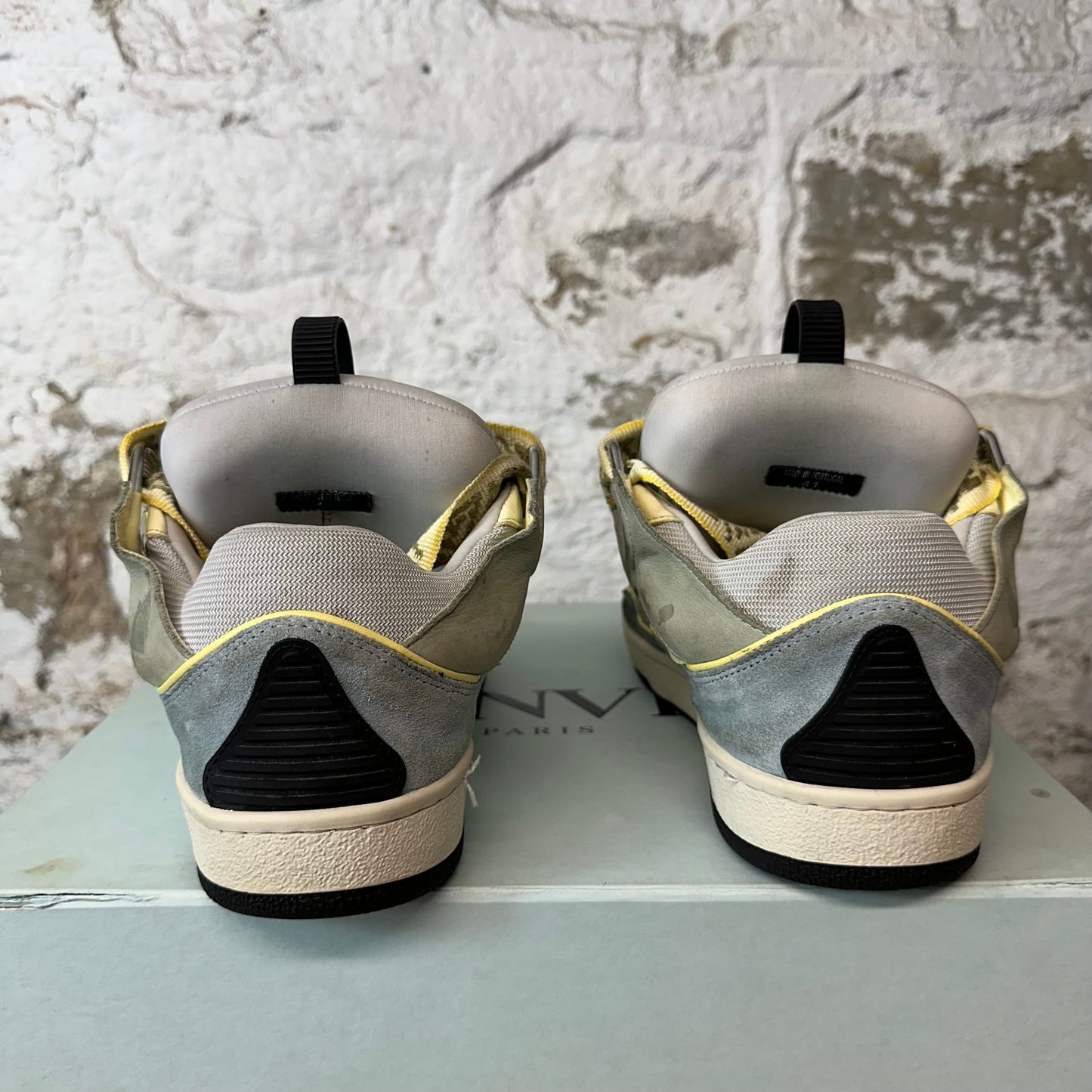 Lanvin Curb Pale Blue Glacier Sneaker Sz 8 (41)
