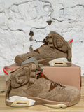 Air Jordan 6 Travis Scott British Khaki Sz 10.5