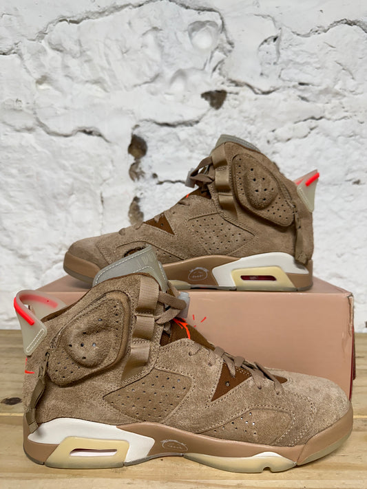 Air Jordan 6 Travis Scott British Khaki Sz 10.5