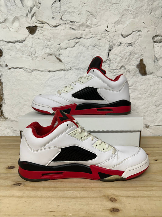 Air Jordan 5 Low Fire Red Sz 13