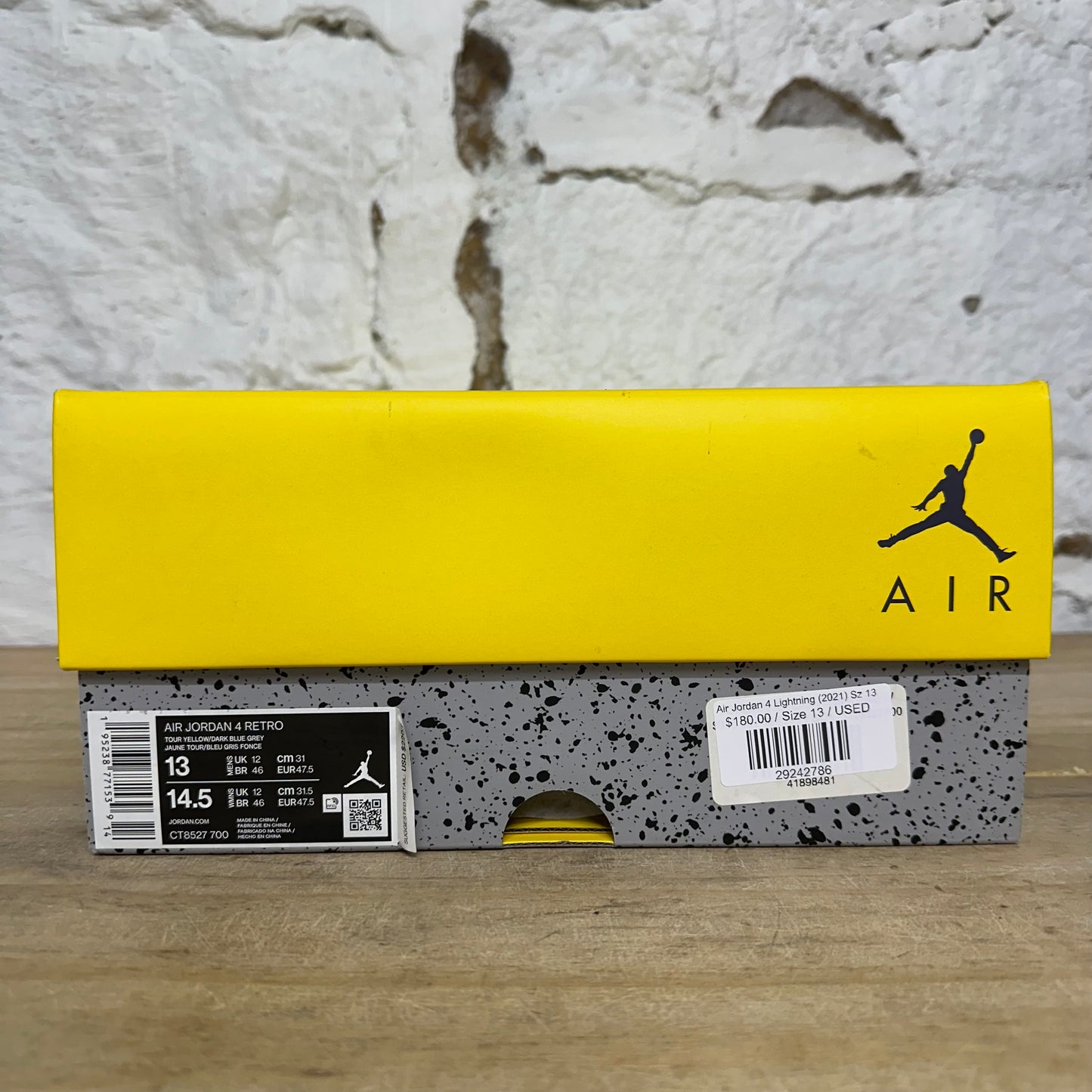 Air Jordan 4 Lightning (2021) Sz 13