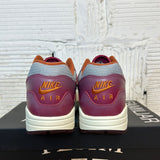 Nike Air Max 1 Patta Waves Rush Maroon Sz 11 DS