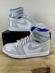 Air Jordan 1 High Zoom White Racer Blue Sz 8