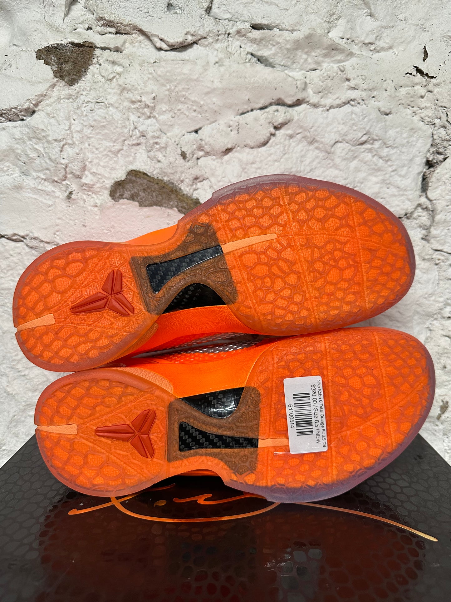 Nike Kobe 6 Protro Total Orange Sz 8.5 DS