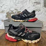 Balenciaga Track Runner Striped Lace Black Sneaker Sz 8 (41)