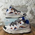Lanvin Curb White Blue Orange Sneaker Sz 10 (43)