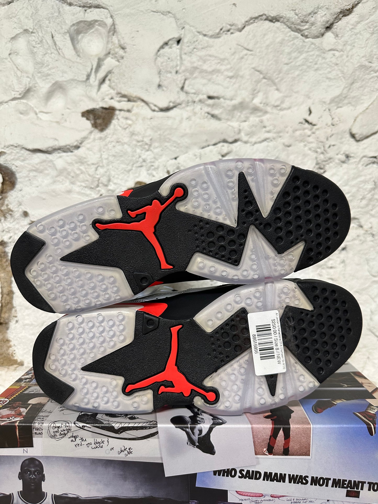 Air Jordan 6 Reflections Of A Champion Sz 8 DS