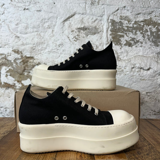 Rick Owens Double Bumper Black Milk Sneaker Sz 9 (42)