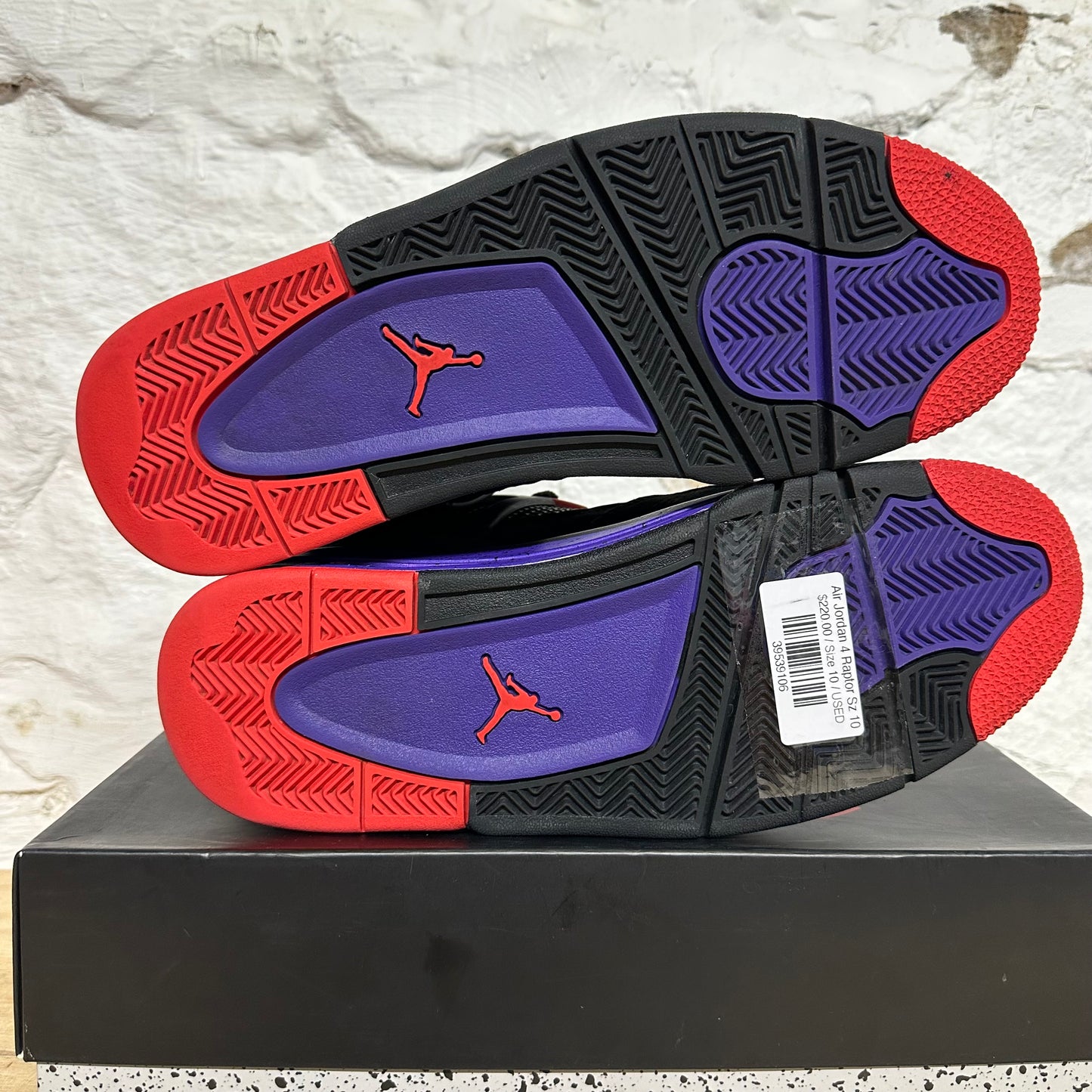 Air Jordan 4 Raptor Sz 10