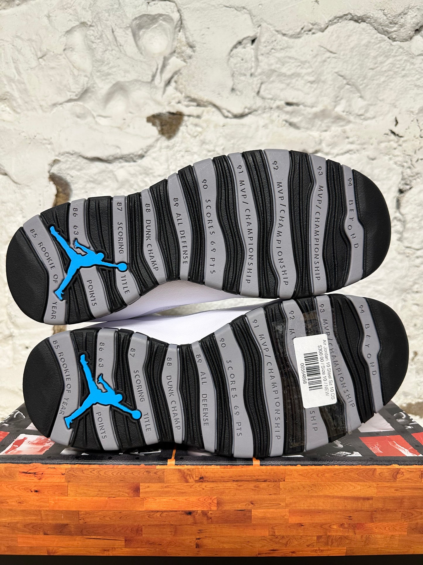 Air Jordan 10 Steel Sz 10 DS