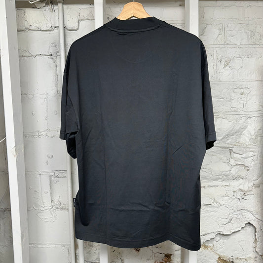 Palm Angels LA Black Grey T-Shirt Sz XS DS