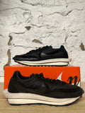 Nike LD Waffle Sacai Black Nylon Sz 12