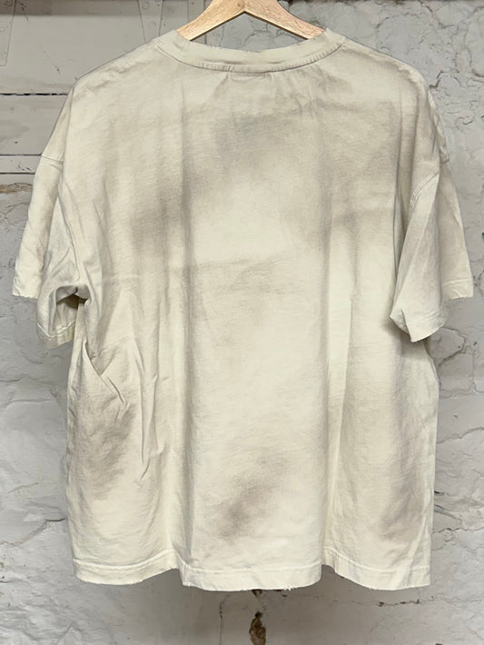 Vale Target Cream T-Shirt Sz M