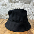 Prada Drill Black Bucket Hat Sz L