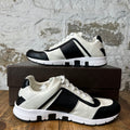 Gucci Interlocking GG Black White Sneaker Sz 8