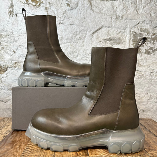 Rick Owens Bozo Tractor Boot Brown Sz 13 (46)