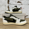 Air Jordan 1 Low Travis Scott Medium Olive Sz 7 DS