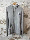 Gucci Navy GG Logo Hoodie Gray Sz XXL