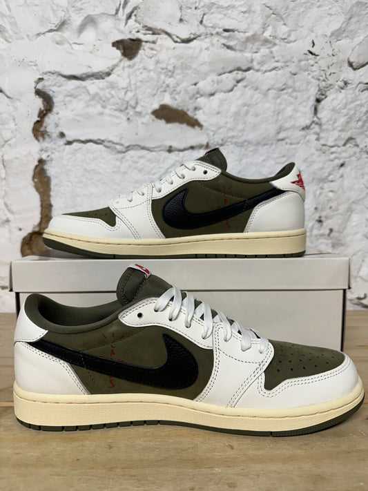 Air Jordan 1 Travis Scott Medium Olive Sz 10 DS