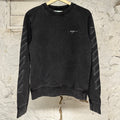 Off White Geometric Crewneck Sz S