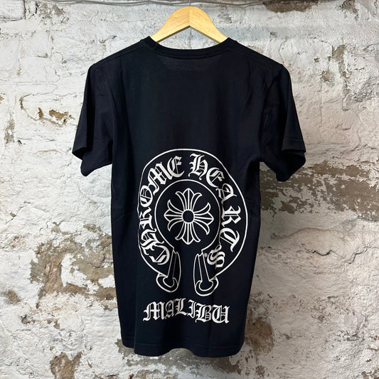 Chrome Hearts Malibu Horseshoe T-shirt Black Sz S