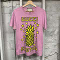 Gucci Exotic Pineapple Pink T-Shirt Sz XXS
