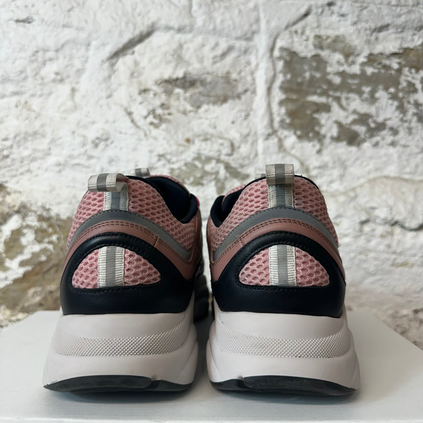 Dior B22 Pink Black White Sneaker Sz 11 (44) No Box