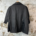 Prada Renylon Black Button Up Camp Shirt Sz L