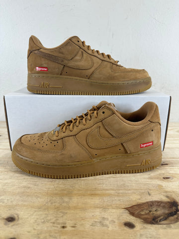 Nike Air Force 1 Low Supreme Wheat Sz 9