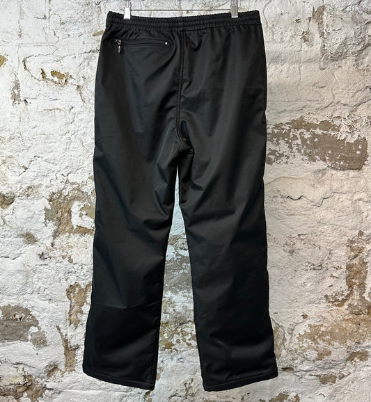 Needles Pinstripe Lounge Nylon Pants Black Sz S