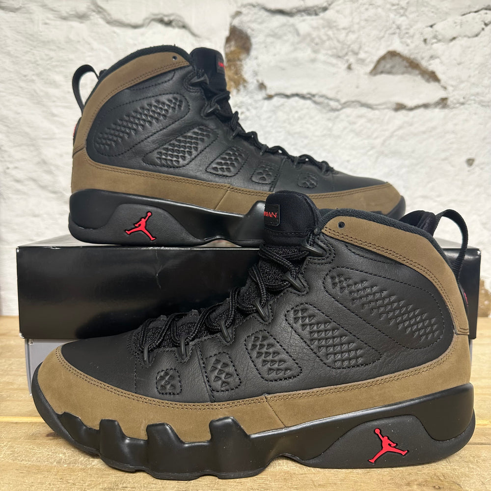 Air Jordan 9 Olive Sz 10
