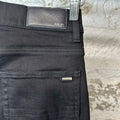 Amiri MX2 Green Brown Patch Black Denim Jeans Sz 31