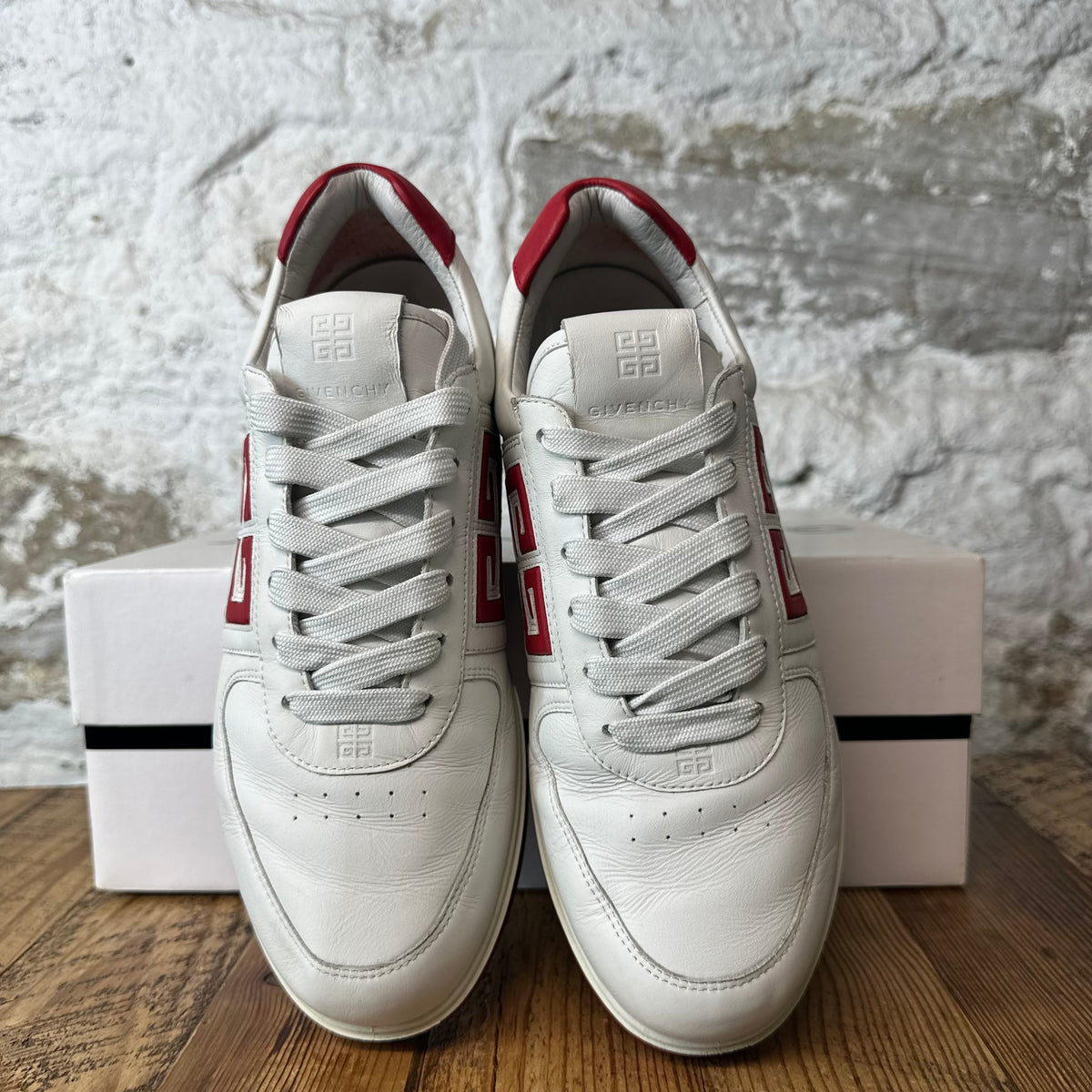 Givenchy G4 Red White Sneaker Sz 8 (41)