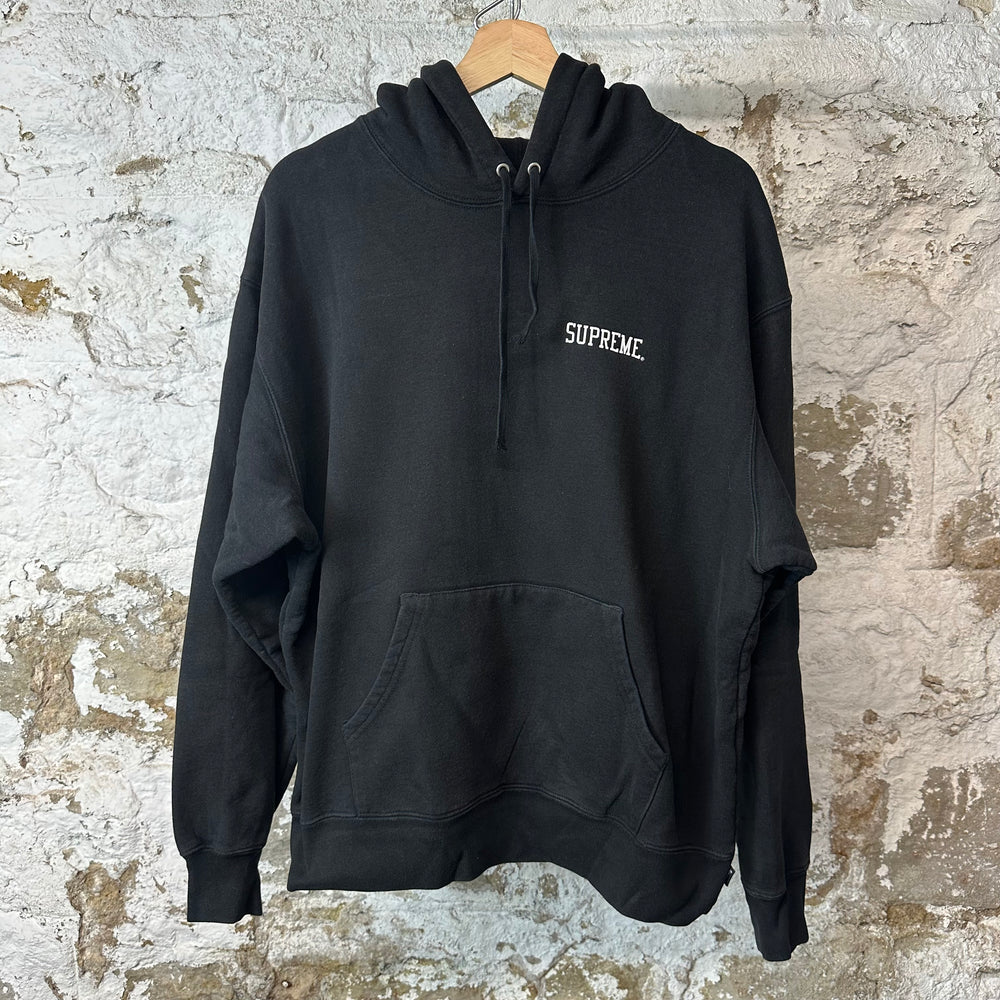 Supreme Doggs 4 Life Black Hoodie Sz M
