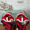 Lanvin Curb Red Lace White Sneaker Sz 10 (43)