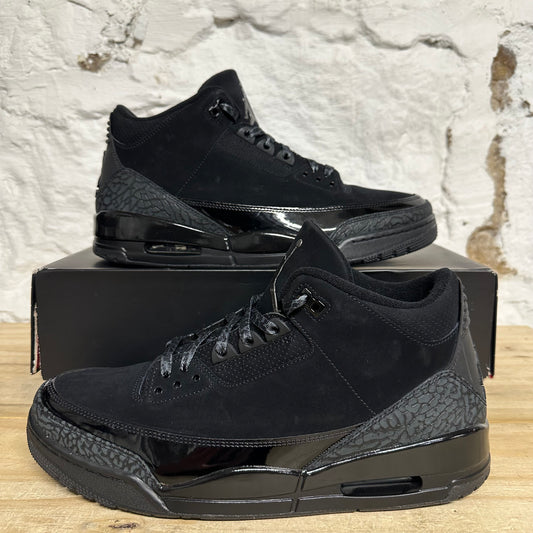 Air Jordan 3 Black Cat (2025) Sz 13