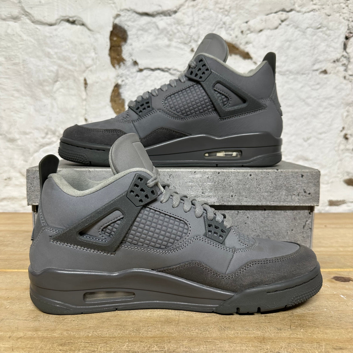 Air Jordan 4 Wet Cement Sz 9
